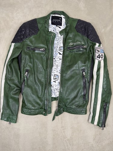Redskins lederjacke herren - redskins, l