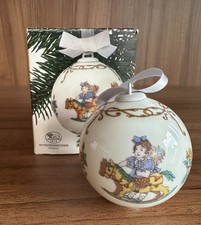 Hutschenreuther Porzellan Weihnachtskugel Kugel 1986 * Erstausgabe