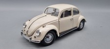 Modellautos 1:24 Franklin Mint VW Beetle Käfer 1967 weiß