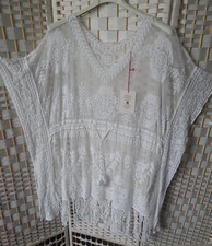 ITALY Moda Spitzen Überwurf