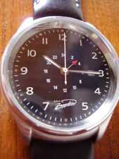 ✅ Herrenuhr ZEPPELIN Lederband schwarz - 2. Zeitzone neuwertig ✅ mit Uhrenbox