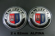 2x 82mm Original Alpina Auto