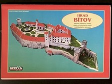 Modellbaubogen - HRAD BİTOV - Burg Bitov - von Betexa 2003