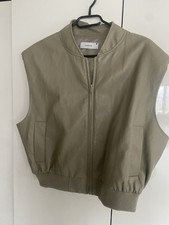 Lederimitat-Weste Gr.S