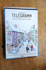 Plakat Post Schmuckblatt Telegramm 1986 Original DIN A2 TOP2