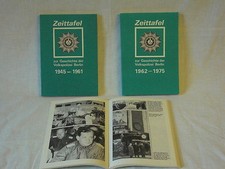 2 BÄNDE ZEITTAFEL GESCHICHTE DER DEUTSCHEN VOLKSPOLIZEI 1945-1961 UND 1962-1975