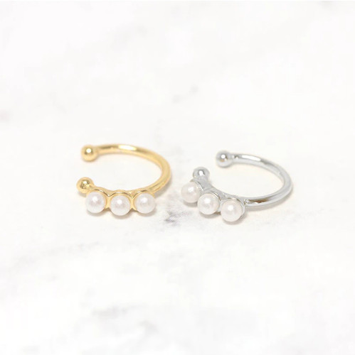 Ohrklemme earcuff silber 925 - ohrklemme,