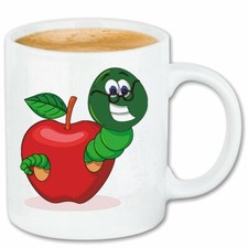 Kaffeetasse LACHENDER WURM MIT