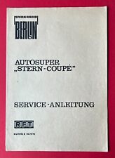 DDR RFT Service Anleitung VEB