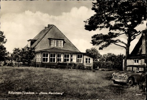 Ostseebad kölpinsee auf - ak,