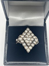 14K Gold Ring mit Diamanten