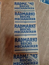 Zeitschriften 5 Stück Radmarkt und Reichsmechaniker 1940