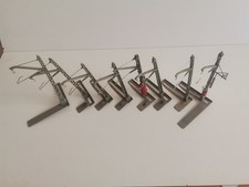 Märklin H0, Konvolut mit 8 Stück Brückenmasten für Metallbrücken der 71er Serie