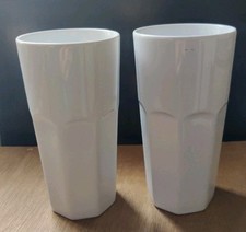 2 Latte Macchiato Becher, Porzellan, guter Zustand