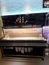 Die heiße Buffet Theke Gastronomie