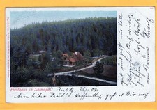 AK Szczyrk Forsthaus in Salmopol 1904 Beskiden Bielsko Bielitz Schirk