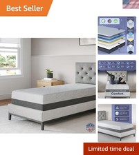 Gel Memory Foam Mattress in a