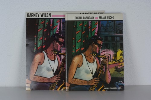 Barney wilen note - barney, bleue