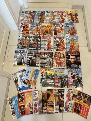 Alte fitnesszeitschriften und - alte,