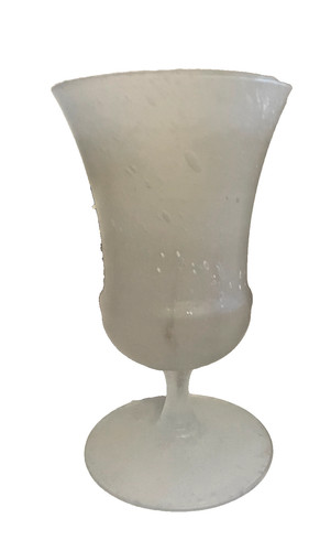 Vintage bubble glas vase - bubble,