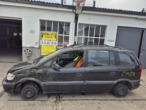 Schlachtfest opel zafira 8 - zafira, 1,8