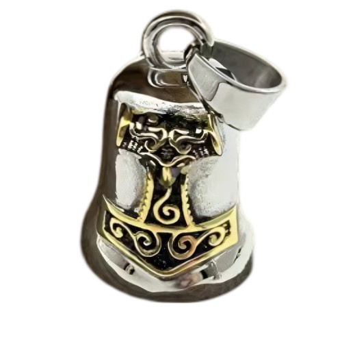 Biker bell glocke metall - biker,