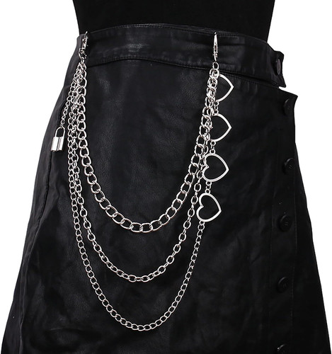 Punk hose kette jeans - punk, hip
