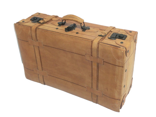 Vintage lederkoffer leder - vintage,