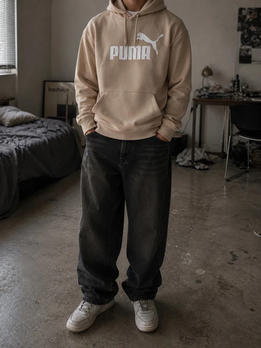 Puma hoodie beige herren - hoodie,