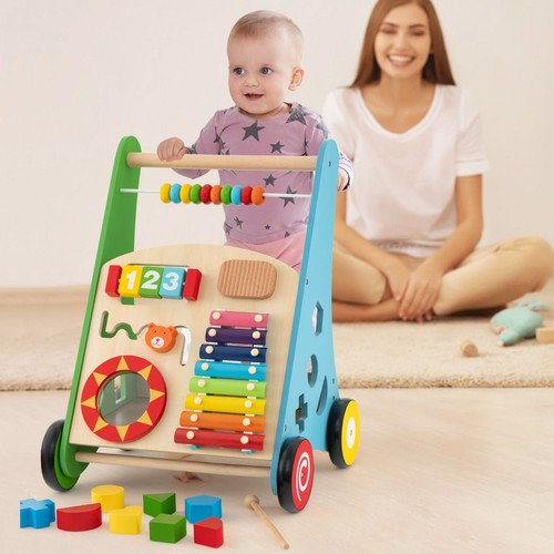 Baby lauflernwagen aus holz - baby,