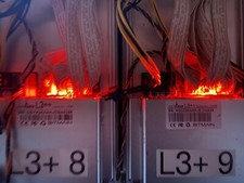 2x Bitmain Antminer L3++ inkl