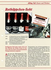 Rotkäppchen-Sekt zu DDR Zeiten - DDR Infokarte