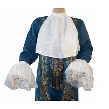 Spitzen Jabot mit Spitzen Manschetten / Kragen Ärmel Rokoko Barock Renaissance