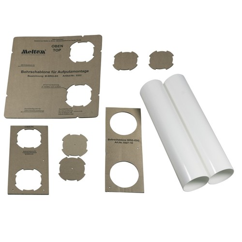 Montageset aufputz meltem - aufputz,