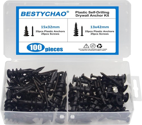 Gipskartondübel set 100 stk - set,,
