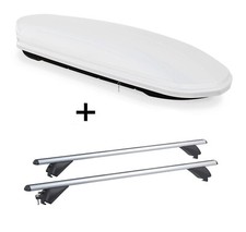 Dachbox MAA460L weiß+Alu