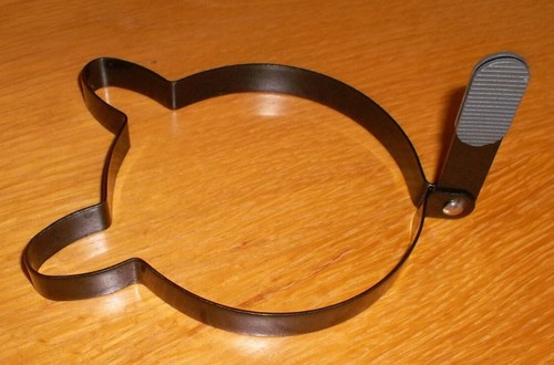 Spiegeleiform metall schwarz - spiegeleiform, metall,schwarz