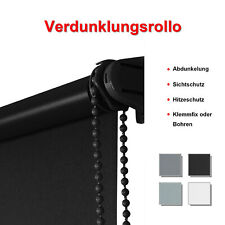 Rollo Klemm-fix Verdunklungsrollo Thermo ohne Bohren Klemmrollo Fenster-rollo