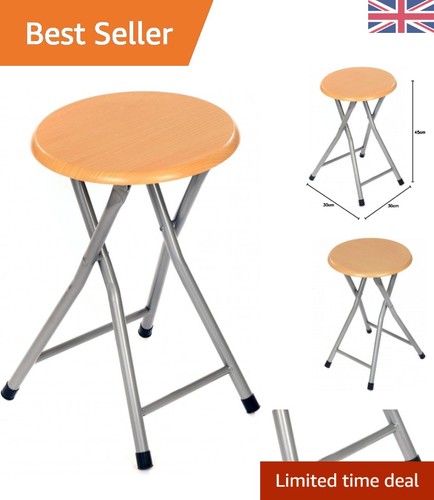 Moderner silberner klapphocker - silberner,