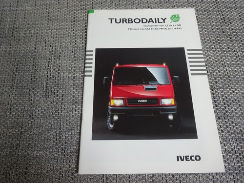 Iveco turbodaily prospekt - iveco, (ch)