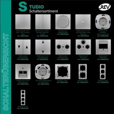 REV Studio platin Schalter