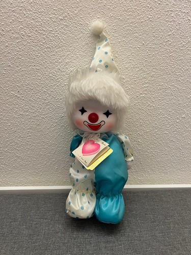 Vintage harlekin clown puppe - harlekin,