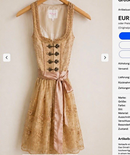 Krüger dirndl damen 32 - dirndl,