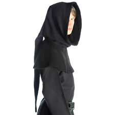 Mittelalter Gugel aus Wollfilz in Beige, Grün, Rot, Schwarz, Braun | LARP Kapuze