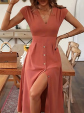 Midi-Sommerkleid mit