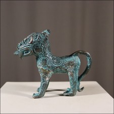 68991) Kleiner Bronze Leopard