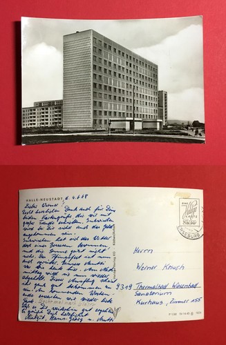 Foto halle neustadt - foto, ak