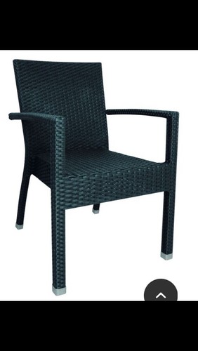 Gartenstuhl rattan schwarz - gartenstuhl,, rattan,