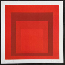 Josef Albers Litografie COA
