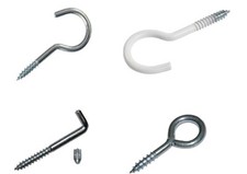 Schraubhaken L-Haken Schlitz